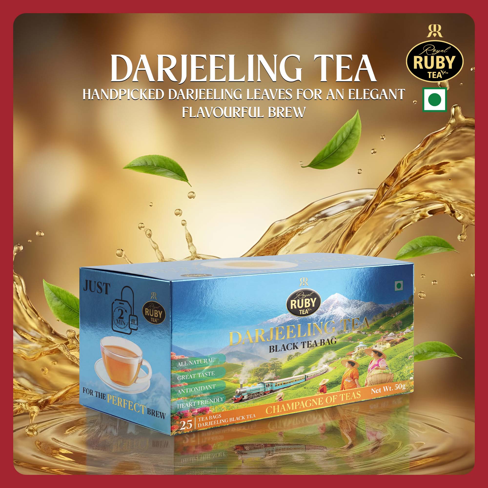 Royal Ruby Darjeeling Tea Bags